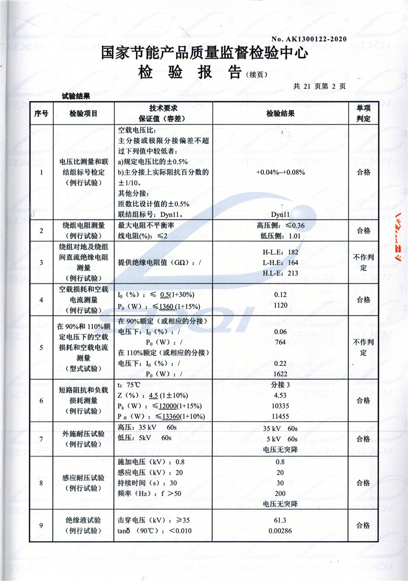 高低压试验报告-S11-1250吕梁吕梁吕梁油浸式变压器-2.jpg